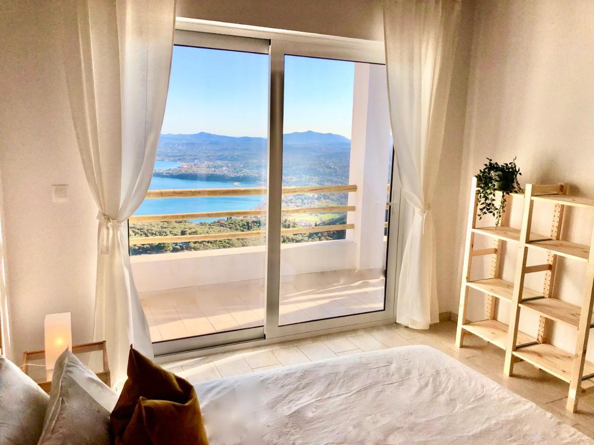 House Tanna Of Villa Intaba Spectacular Sea Views Corfiot Riviera Spartilas Corfu Island Greece Close To Ipsos Beach Spartylas Bagian luar foto